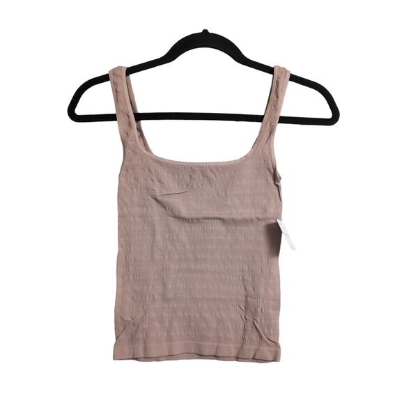 Intimately Free People Square Neck One Seamless Cami Nude Sleeveless XS/S New - Picture 1 of 6